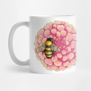 Interdependence IV - Honeybee on Flower Mug